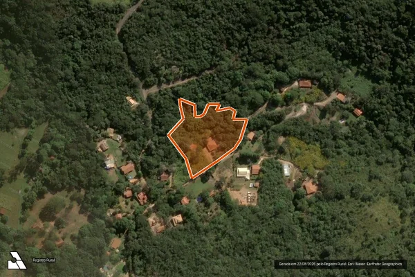 Imagem de satélite de Carneiros em BRUMADINHO - MG