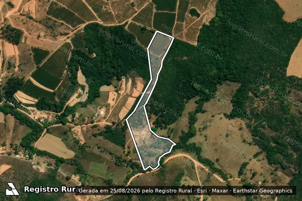 Imagem de satélite de CAMACHO DE CIMA em CAMACHO - MG
