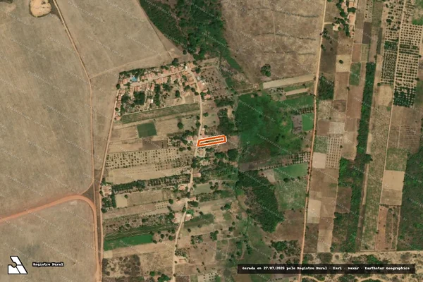 Imagem de satélite de SITIO TAUAN DE BAIXO em IBIAPINA - CE