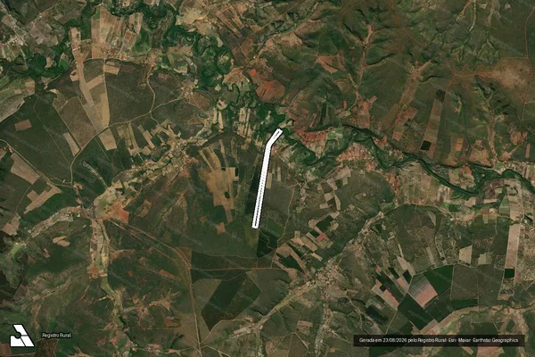Imagem de satélite de FAZENDA TRAÍRAS em RIO PARDO DE MINAS - MG