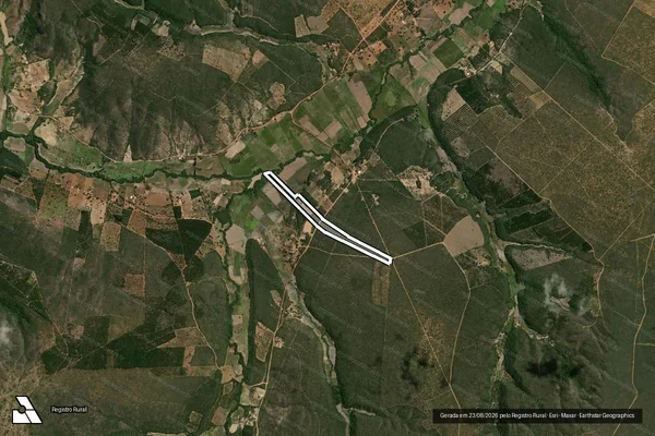 Imagem de satélite de FAZENDA SANTA MARIA em RIO PARDO DE MINAS - MG
