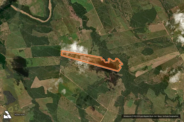 Imagem de satélite de LOTE RURAL 63 em ROSÁRIO OESTE - MT