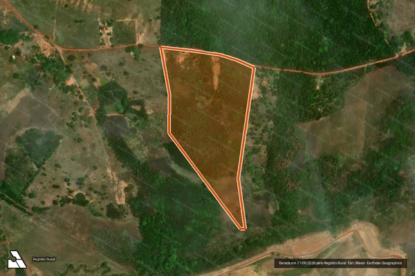 Imagem de satélite de FAZENDA PE DO MORRO em PRESIDENTE DUTRA - MA