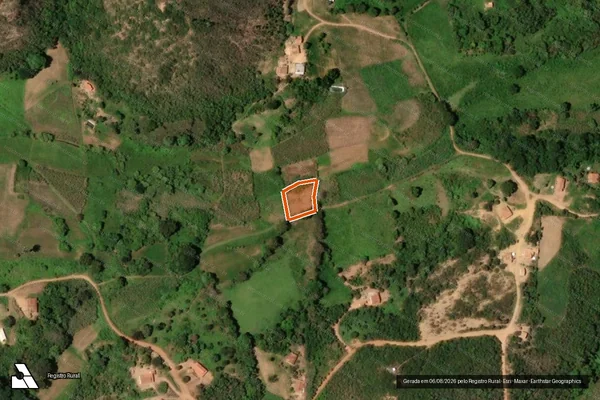 Imagem de satélite de FAZENDA SÃO PEDRO em SÃO JOÃO DO PARAÍSO - MG