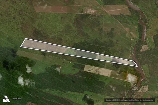 Imagem de satélite de LOTE 148, PA LOROTY em LAGOA DA CONFUSÃO - TO