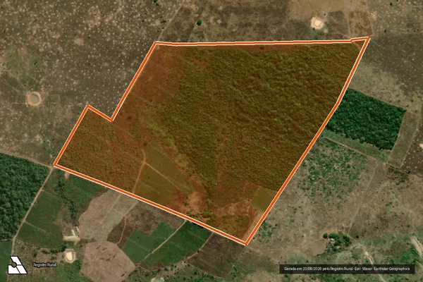 Imagem de satélite de FAZENDA LAGEADO em FLORESTA DO ARAGUAIA - PA