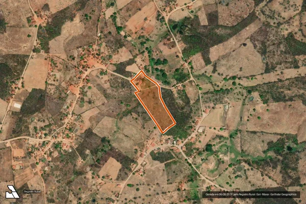 Imagem de satélite de SITIO CARCARÁ em POTENGI - CE