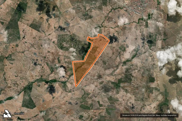 Imagem de satélite de Fazenda Favela em IPIRÁ - BA