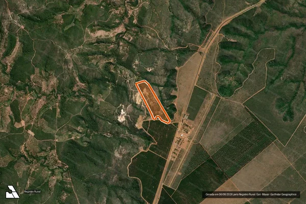 Imagem de satélite de FAZENDA RIBEIRÃZINHO em PADRE CARVALHO - MG