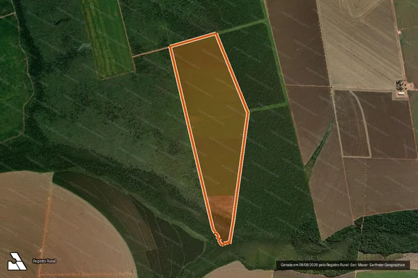 Imagem de satélite de FAZENDA DUIQUE 30 em UNIÃO DO SUL - MT