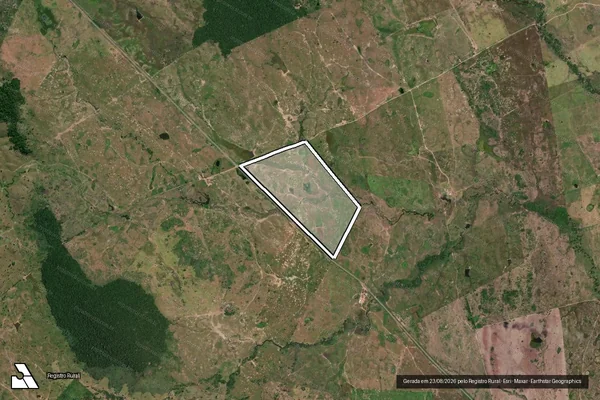 Imagem de satélite de SÃO JOSÉ DAS GUARIBAS - GLEBA C em ITAPETINGA - BA