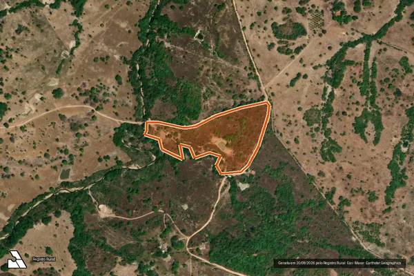Imagem de satélite de CHACARA G0NSALVES em CRIXÁS - GO