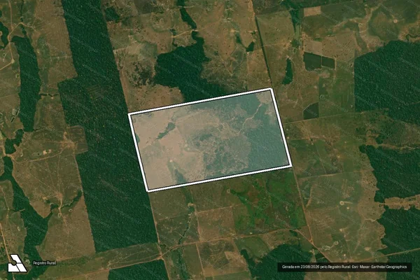 Imagem de satélite de LOTE 13, GLEBA 07 em ALTA FLORESTA D'OESTE - RO