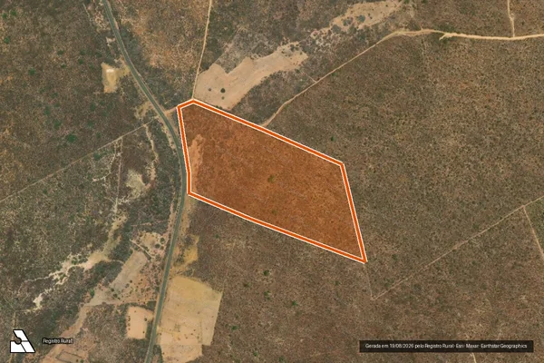 Imagem de satélite de Baixa do Capim Grosso em BELA VISTA DO PIAUÍ - PI
