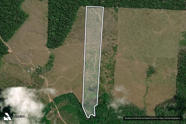 Imagem de satélite de SITIO CINCO ALQUEIRES em TAILÂNDIA - PA