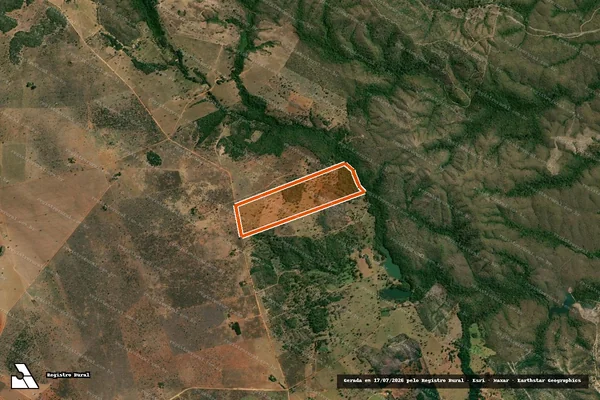 Imagem de satélite de Lt 82 PA Vale do Bijui em CAMPINAÇU - GO