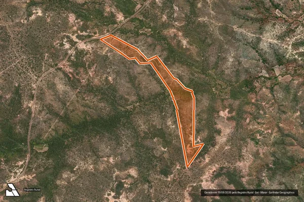 Imagem de satélite de CAATINGA DE PORCO em BERTOLÍNIA - PI