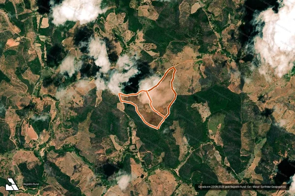 Imagem de satélite de FAZENDA VAGEM ALEGRE em SANTA MARIA DO SUAÇUÍ - MG
