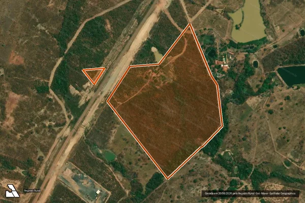 Imagem de satélite de SITIO CORAL em CUIABÁ - MT
