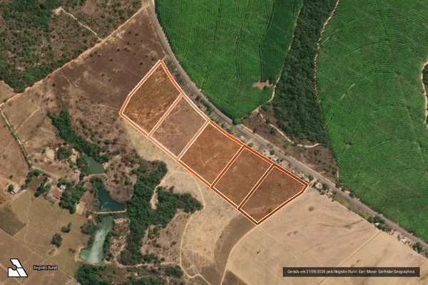 Imagem de satélite de FAZENDA CAICARA em VILA PROPÍCIO - GO