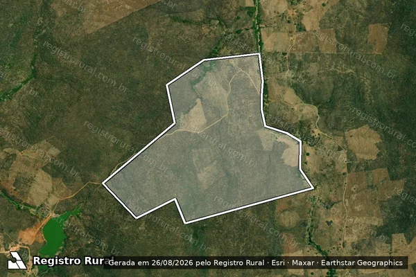 Imagem de satélite de SÍTIO GANGORRA em ASSARÉ - CE