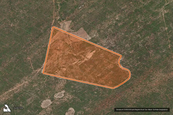 Imagem de satélite de FAZENDA UMBUZEIRO em FLORESTA - PE