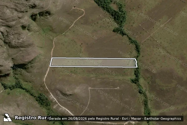 Imagem de satélite de GLEBA MORRO SAGRADO 6 em ALTO PARAÍSO DE GOIÁS - GO