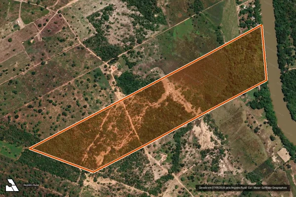 Imagem de satélite de FAZENDA LOGRADOURO em RIACHINHO - MG