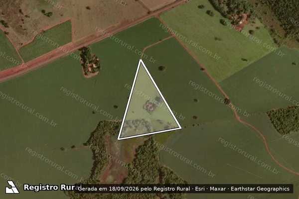 Imagem de satélite de FAZENDA FORMOZINHA em TURVELÂNDIA - GO