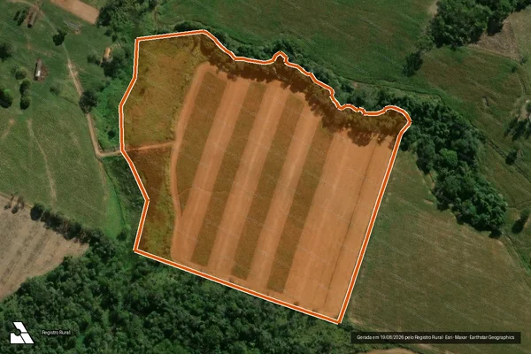 Imagem de satélite de FAZENDA CONQUISTA em ALPINÓPOLIS - MG