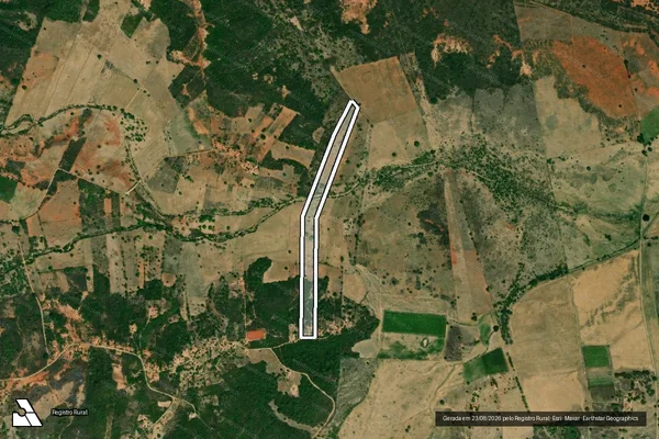 Imagem de satélite de SITIO LOGRADOURO em PORTEIRAS - CE
