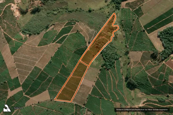 Imagem de satélite de Corrego da Cachoeira em SANTA MARGARIDA - MG