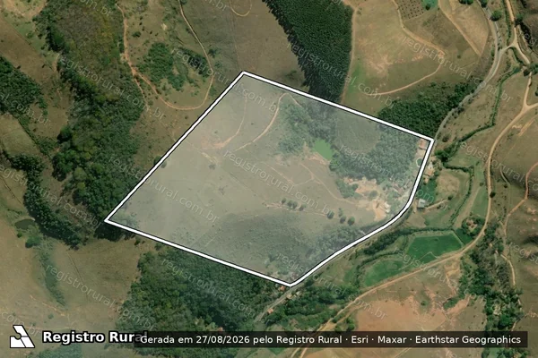Imagem de satélite de SITIO SAPUCAIA em PATY DO ALFERES - RJ