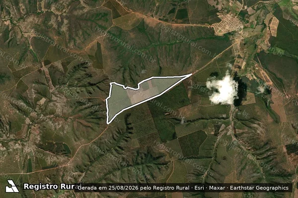 Imagem de satélite de ANGICOS em INDAIABIRA - MG