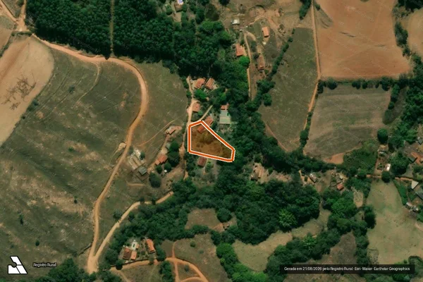 Imagem de satélite de SÍTIO CACHOEIRINHA em LAVRAS - MG