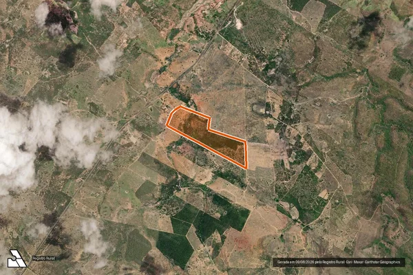 Imagem de satélite de FAZENDA TIRIRICA em RUY BARBOSA - BA