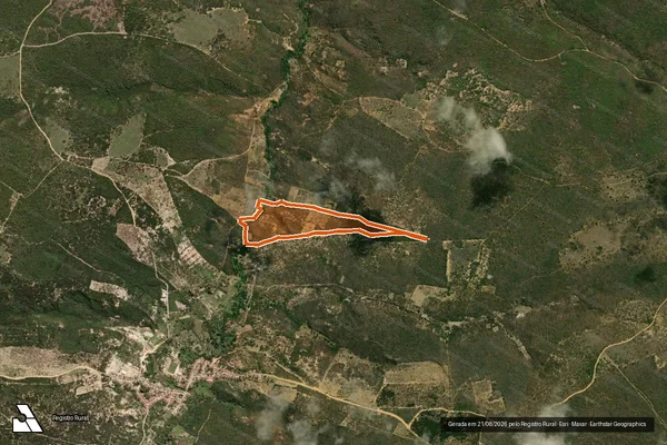 Imagem de satélite de FAZENDA UMBUZEIRO em ÁGUAS VERMELHAS - MG