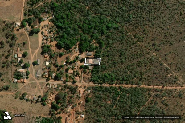 Imagem de satélite de LOTE DA COMUNIDADE DA FOURQUILHA em TRÊS MARIAS - MG