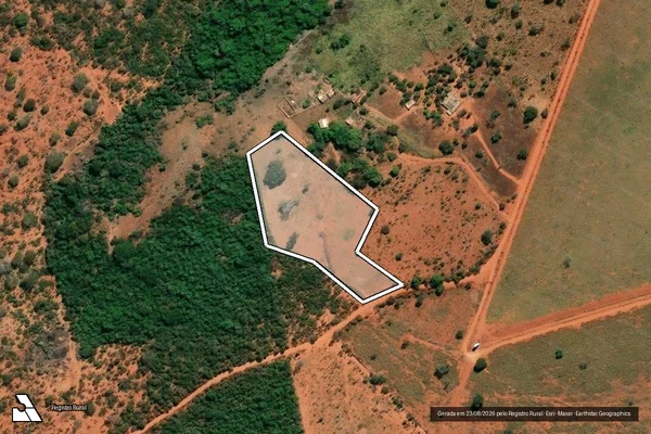 Imagem de satélite de LOTE NA COMUNIDADE DA SILGA em TRÊS MARIAS - MG
