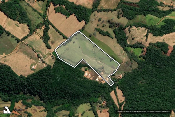 Imagem de satélite de SITIO FAISQUEIRA em IJACI - MG