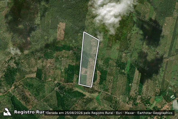 Imagem de satélite de SITIO SAO RAIMUNDO em LAGO DO JUNCO - MA