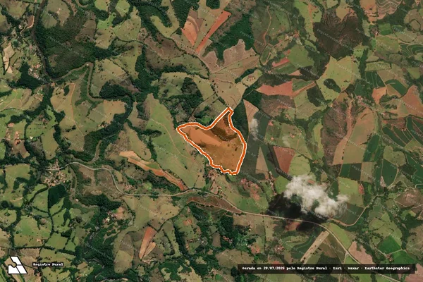 Imagem de satélite de PEROBAS em ITUMIRIM - MG