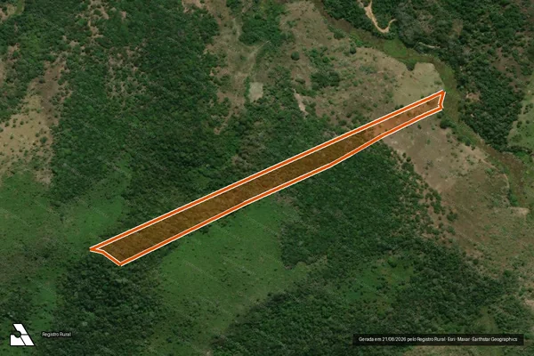 Imagem de satélite de FAZENDA BOA ESPERANÇA em PALMÓPOLIS - MG