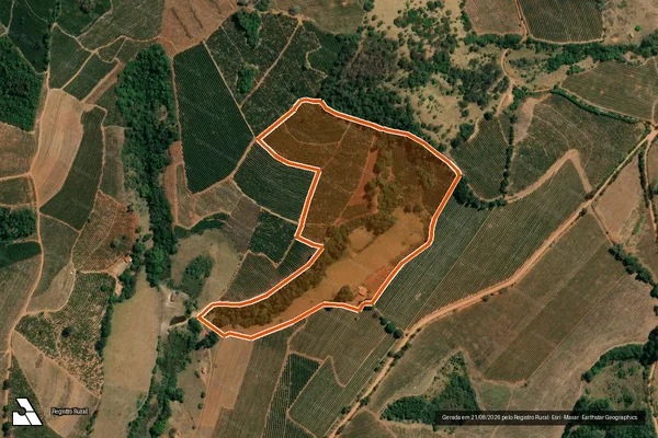 Imagem de satélite de RETIRO em NEPOMUCENO - MG