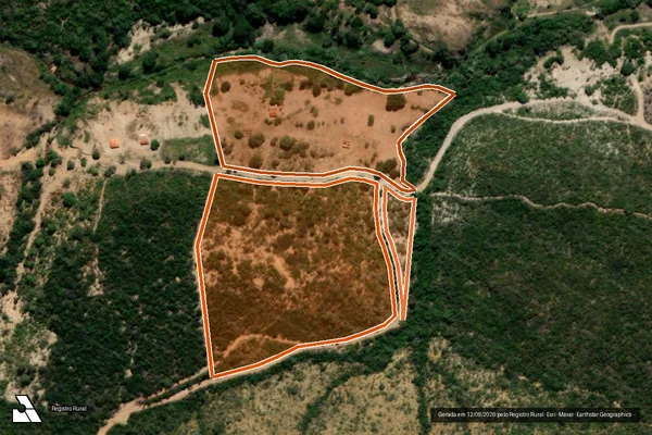 Imagem de satélite de FAZENDA POÇÕES em RIACHO DOS MACHADOS - MG