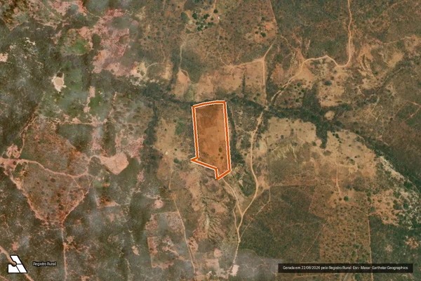 Imagem de satélite de FAZENDA PORTEIRAS em JAPONVAR - MG