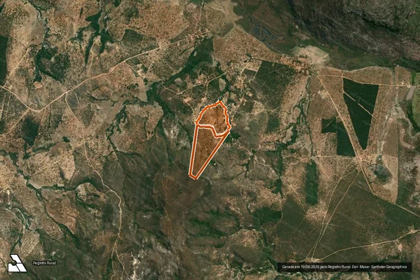 Imagem de satélite de FAZENDA VARGEM GRANDE em BOCAIÚVA - MG