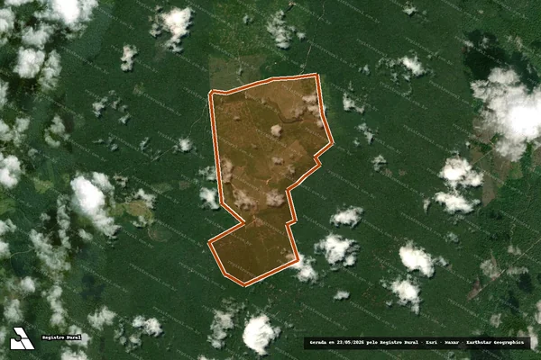 Imagem de satélite de FAZENDA CACHOEIRA em ANAPU - PA
