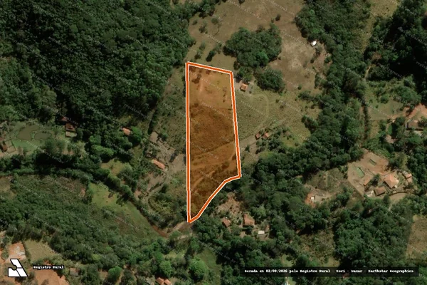 Imagem de satélite de Cabral em ITABIRITO - MG