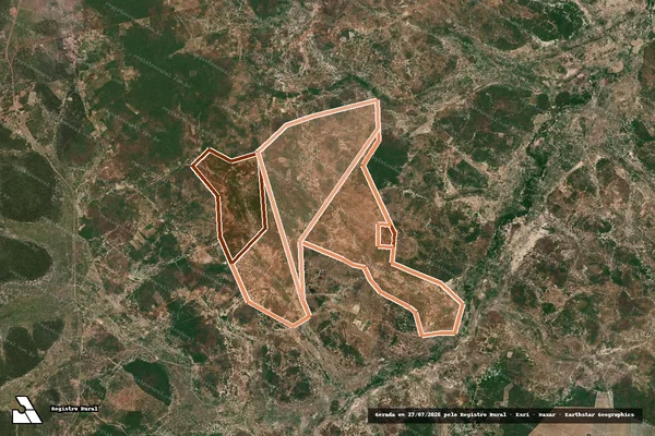 Imagem de satélite de Olho Dagua em JOSÉ DE FREITAS - PI